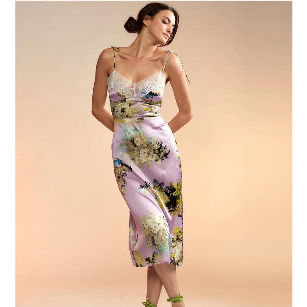 Cynthia Rowley iris silk dress SOLD OUT ONLINE! NWT!